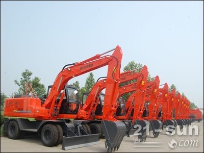 恒特重工42台轮式挖掘机出口吉尔吉斯斯坦--行业动态--中国工程机械商贸网